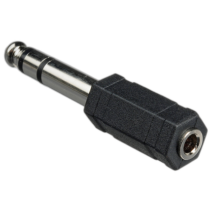 Hosa Technology GPM103 Female Stereo 3.5mm Mini to Male Stereo 1/4 Adapter
