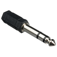 Hosa Technology GPM103 Female Stereo 3.5mm Mini to Male Stereo 1/4 Adapter 1
