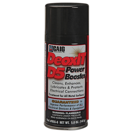 Hosa Technology DeoxIt - Strong Deoxidizer Spray (Maximum Strength) (5 oz)
