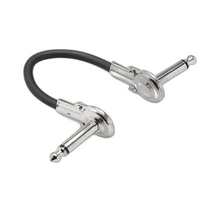 Hosa Technology Professional 1/4in Right-Angle to 1/4in Right Angle Coupler