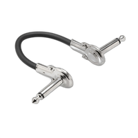 Hosa Technology Professional 1/4in Right-Angle to 1/4in Right Angle Coupler 0