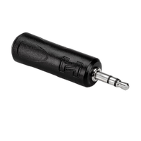 Hosa Technology GMP112 Male Stereo 3.5mm Mini to Female Stereo 1/4in Adapter 0