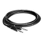 Hosa Technology Stereo 1/4in Male Phone to 1/4in Male Phone TRS Cable - 10FT 1