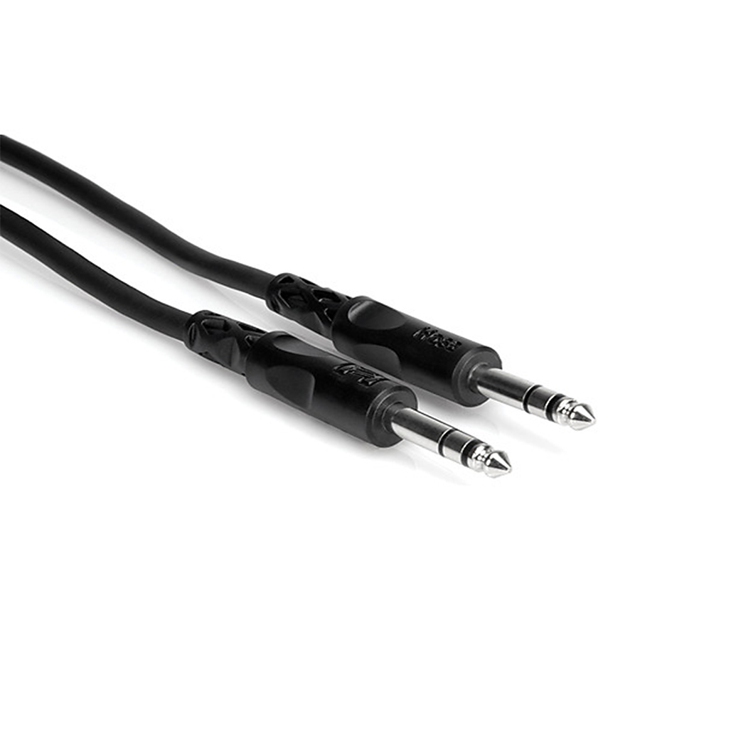 Hosa Technology Stereo 1/4in Male Phone to 1/4in Male Phone TRS Cable - 10FT