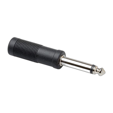 Hosa Technology GPM179 Male 1/4in Phone to Female Stereo 3.5mm Mini Adapter