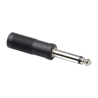 Hosa Technology GPM179 Male 1/4in Phone to Female Stereo 3.5mm Mini Adapter 0