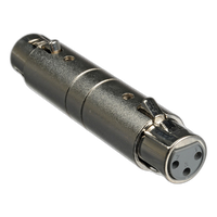 Hosa Technology GXX145 Female 3-Pin XLR to Female 3-Pin XLR Adapter 0