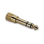 Hosa Technology 3.5mm TRS to 1/4in TRS Headphone Adapter 0