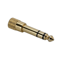Hosa Technology 3.5mm TRS to 1/4in TRS Headphone Adapter 0