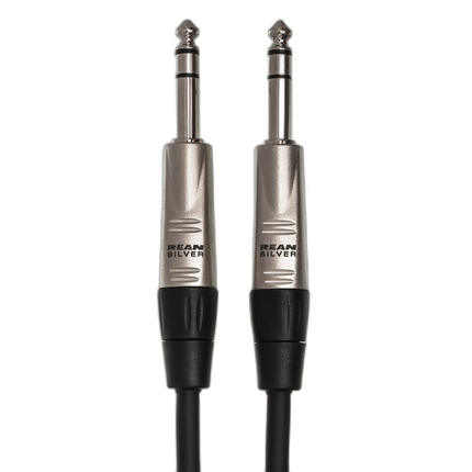 Hosa Technology Balanced 1/4in TRS Male to 1/4in TRS Male Audio Cable (5FT)
