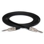 Hosa Technology Balanced 1/4in TRS Male to 1/4in TRS Male Audio Cable (5FT) 1