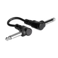 Hosa Technology 1/4in Right Angle Male to 1/4in Right Angle Male - 6 Pack 0