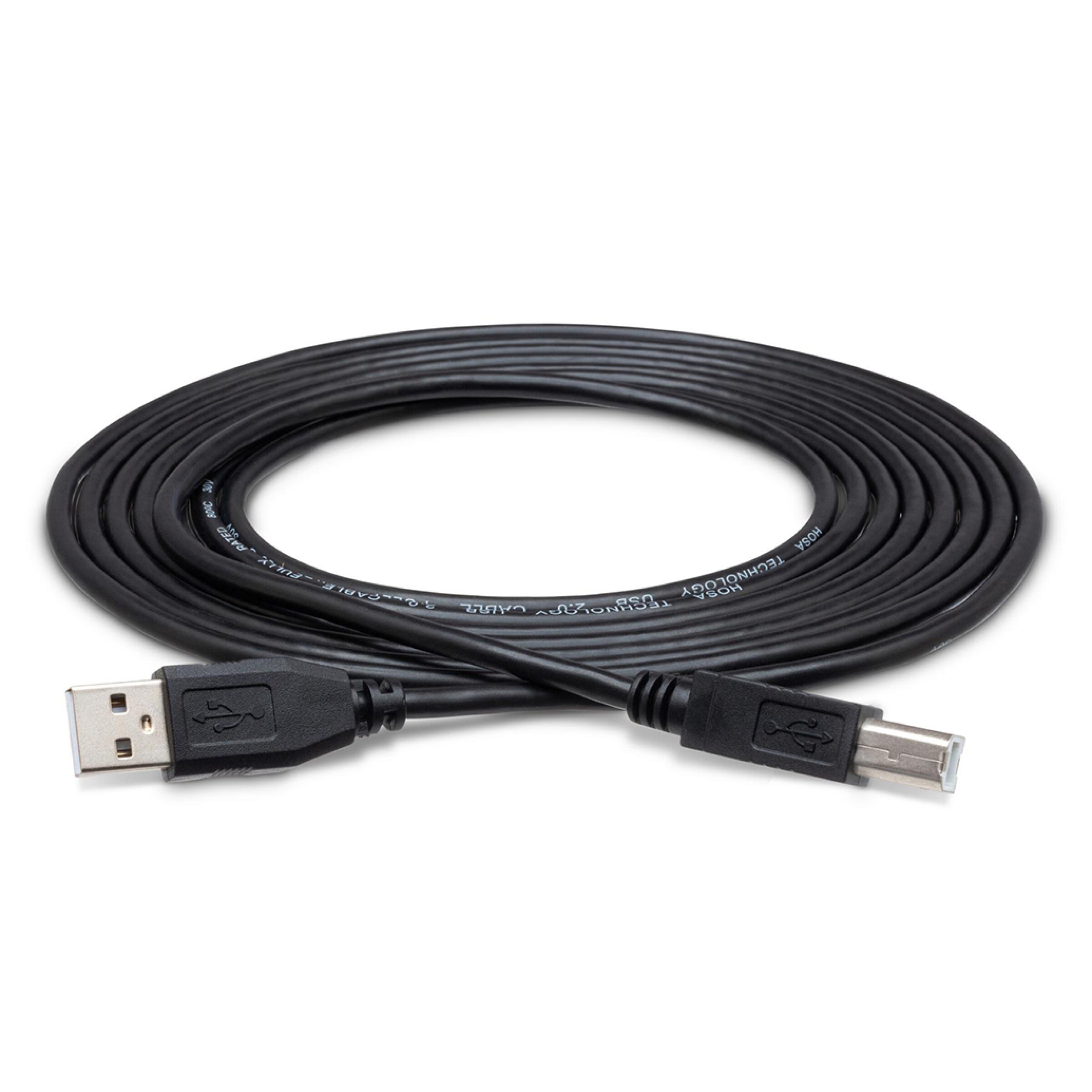 Hosa Technology USB 2.0 Cable A to B (10FT)