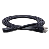 Hosa Technology Black 14 Gauge Electrical Ext. Cable with IEC Female Connctr 1