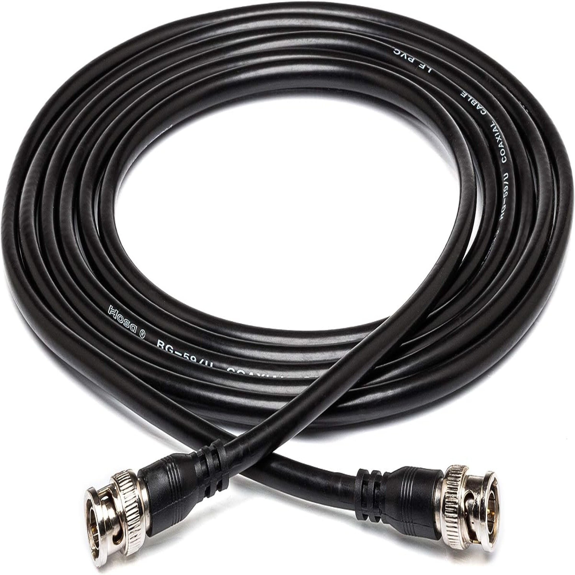Hosa Technology BNC Male to BNC Male Cable - 3 ft