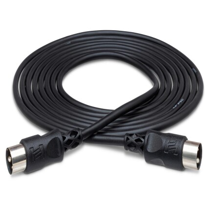 Hosa Technology MIDI to MIDI (STD) Cable (3FT Black)