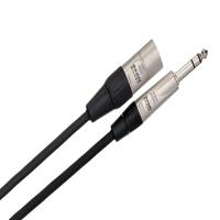 Hosa Technology Balanced 1/4in TRS Male to 3-Pin XLR Male Audio Cable (3FT) 2