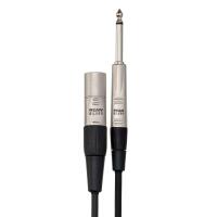 Hosa Technology Balanced 1/4in TRS Male to 3-Pin XLR Male Audio Cable (3FT) 3