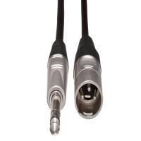 Hosa Technology Balanced 1/4in TRS Male to 3-Pin XLR Male Audio Cable (3FT) 4