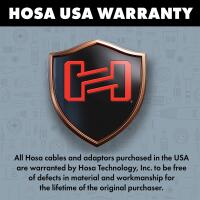 Hosa Technology Balanced 1/4in TRS Male to 1/4in TRS Male Audio Cable (10FT) 4