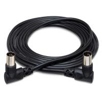 Hosa Technology MIDI Angled to MIDI Angled Cable (3FT) 0
