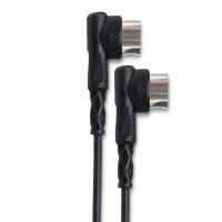 Hosa Technology MIDI Angled to MIDI Angled Cable (3FT) 2