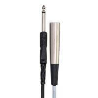 Hosa Technology Mono 1/4in Male to 3-Pin XLR Male Audio Cable - 5FT 2