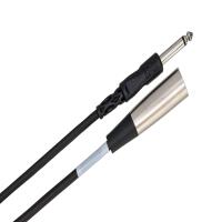 Hosa Technology Mono 1/4in Male to 3-Pin XLR Male Audio Cable - 5FT 3