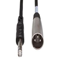 Hosa Technology Stereo 1/4in Male to 3-Pin XLR Male Interconnect Cable - 20 1