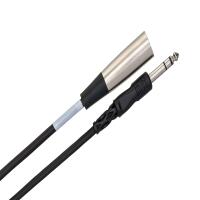 Hosa Technology Stereo 1/4in Male to 3-Pin XLR Male Interconnect Cable - 20 3
