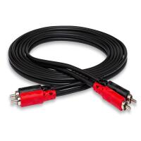 Hosa Technology 2 RCA Male to 2 RCA Male Dual Cable (Nickel Contacts) - 20FT 0