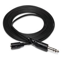 Hosa Technology Stereo Mini Female to Stereo 1/4 Male 10FT Extension 0