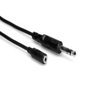 Hosa Technology Stereo Mini Female to Stereo 1/4 Male 10FT Extension 1
