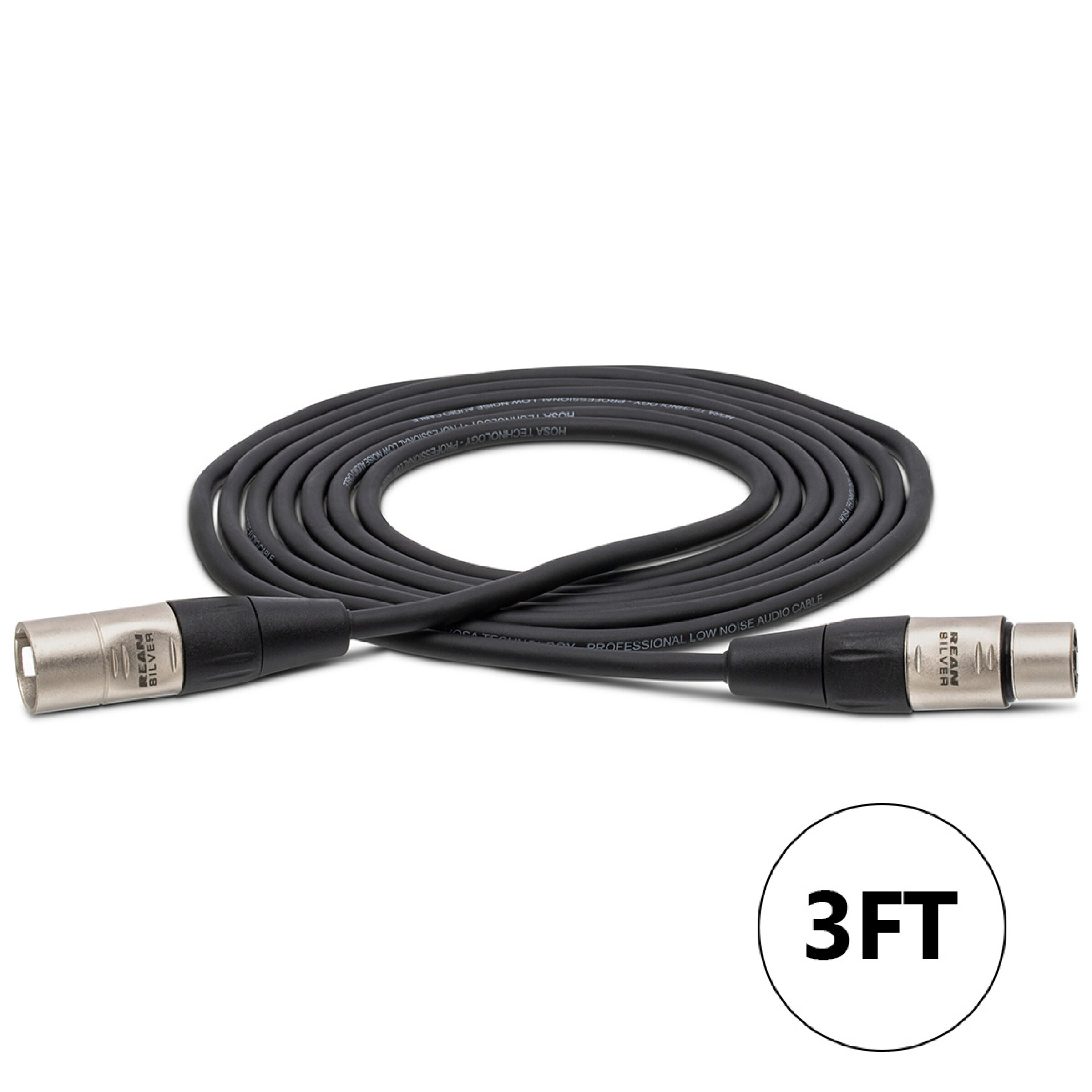 Hosa Technology Pro Balanced Interconnect 3-Pin XLR Female to 3-Pin XLR Male