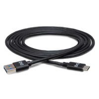 Hosa Technology Type-A to Type-C Male USB Cable (6ft) 1