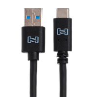Hosa Technology Type-A to Type-C Male USB Cable (6ft) 2
