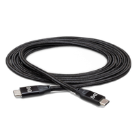 Hosa Technology Type-C to Type-C Male USB Cable (6ft) 1
