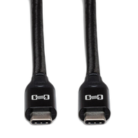 Hosa Technology Type-C to Type-C Male USB Cable (6ft) 2
