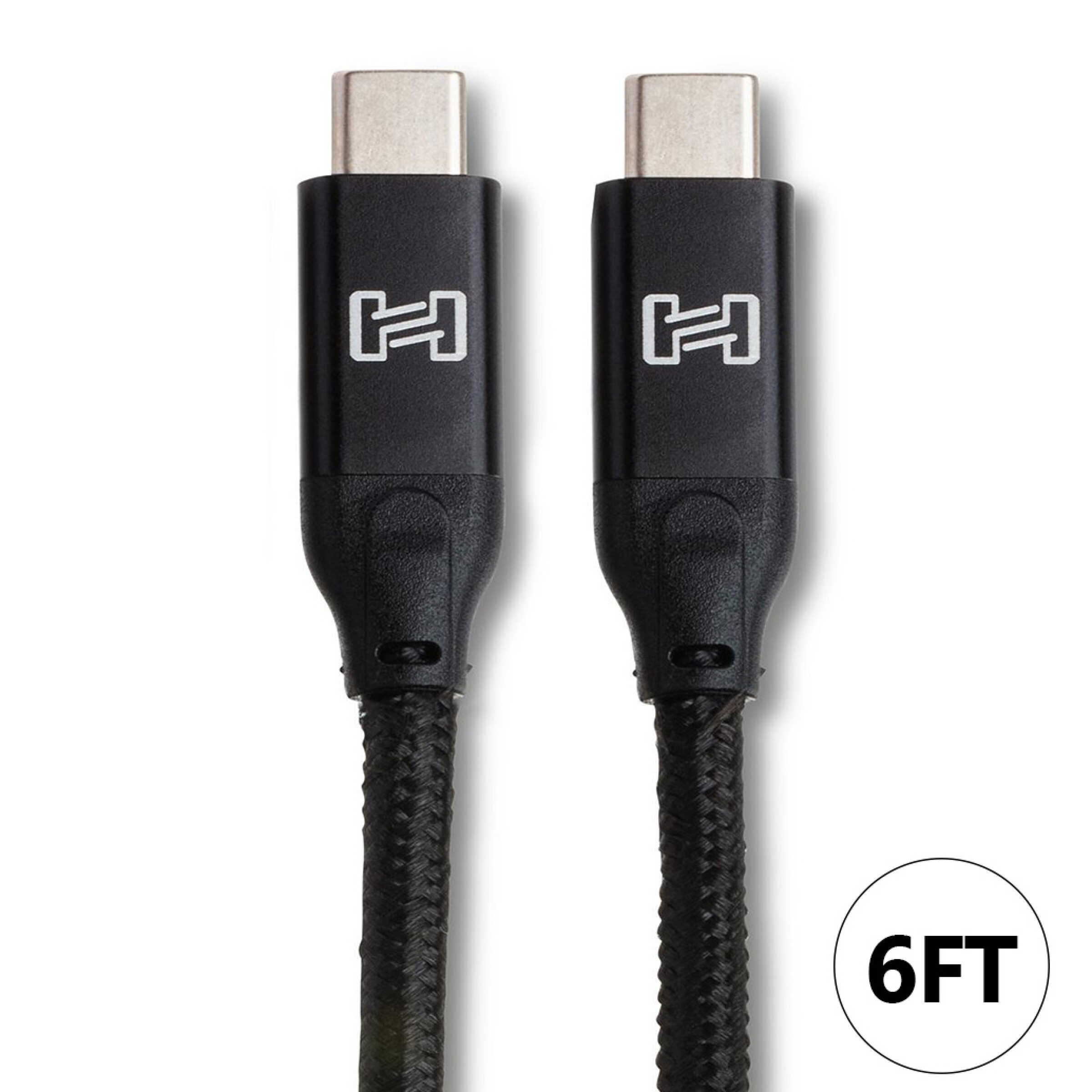 Hosa Technology Type-C to Type-C Male USB Cable (6ft)