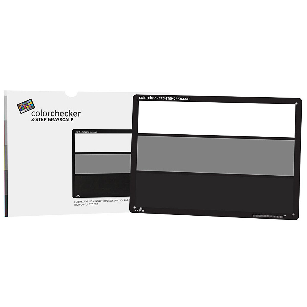 Calibrite ColorChecker 3-Step Grayscale