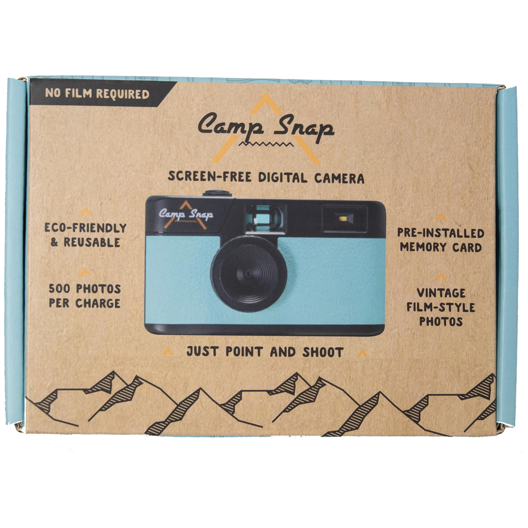 Camp Snap Screen-Free Digital Camera - Aqua