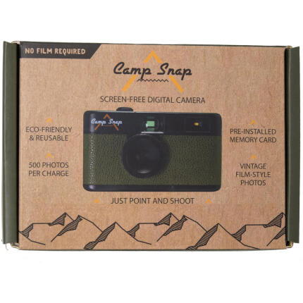 Camp Snap Screen-Free Digital Camera - Forest Green