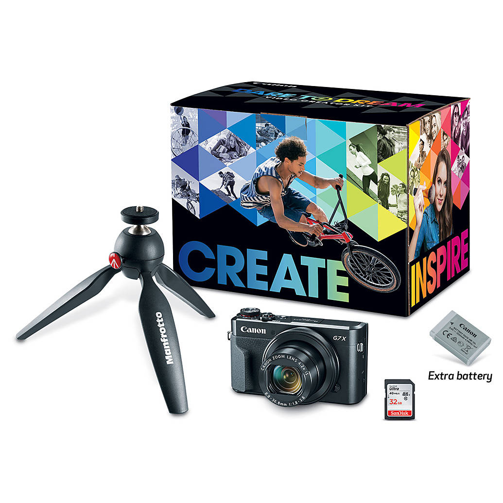 Canon PowerShot G7 X Mark II Video Creator Kit
