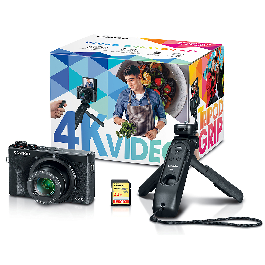 Canon PowerShot G7 X Mark III Digital Camera Video Creator Kit