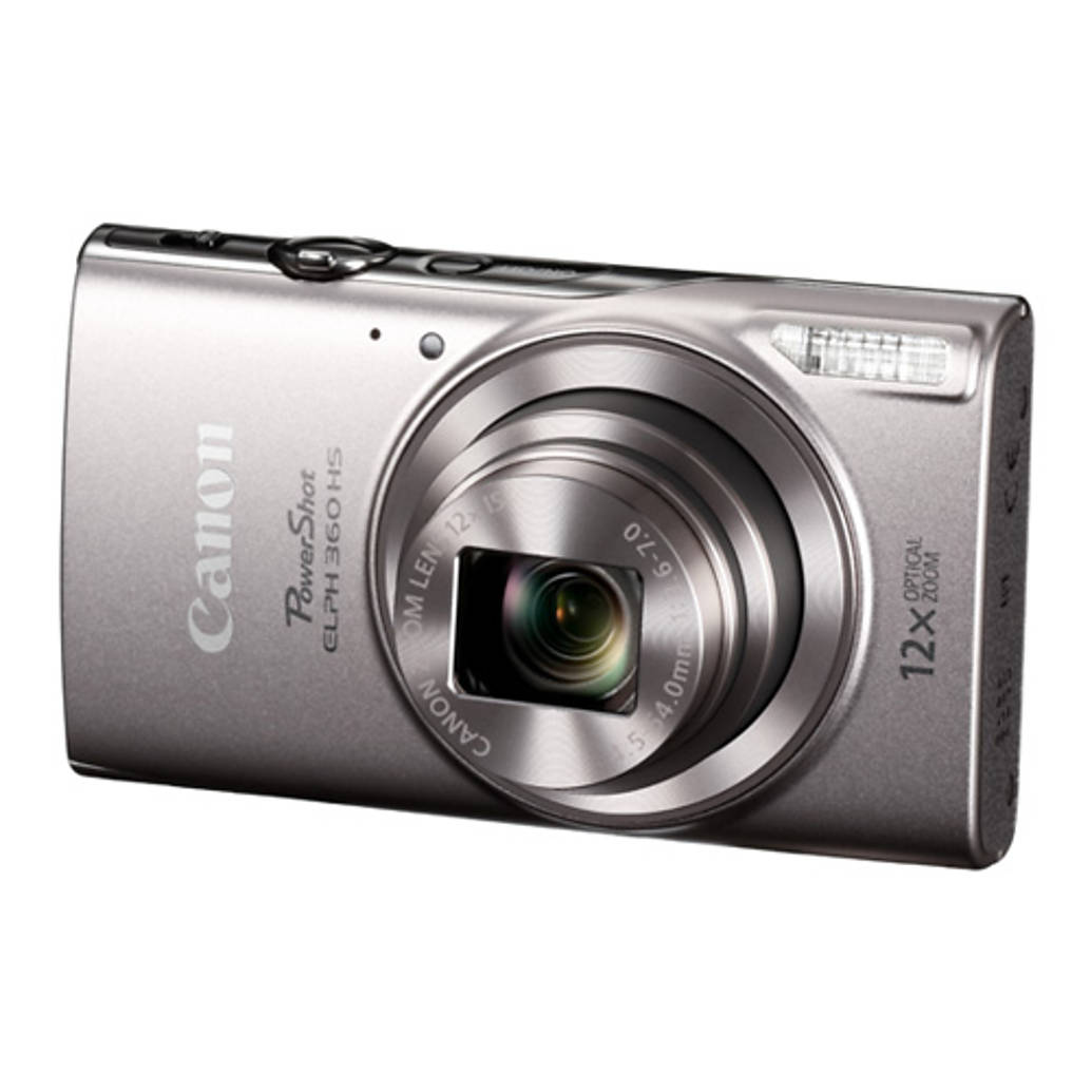 Canon PowerShot ELPH 360 HS Digital Camera (Silver)