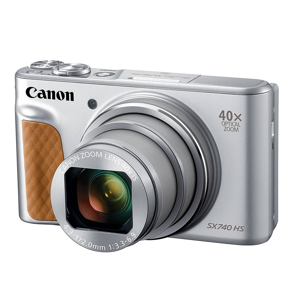 Canon PowerShot SX740 HS Digital Camera - Silver