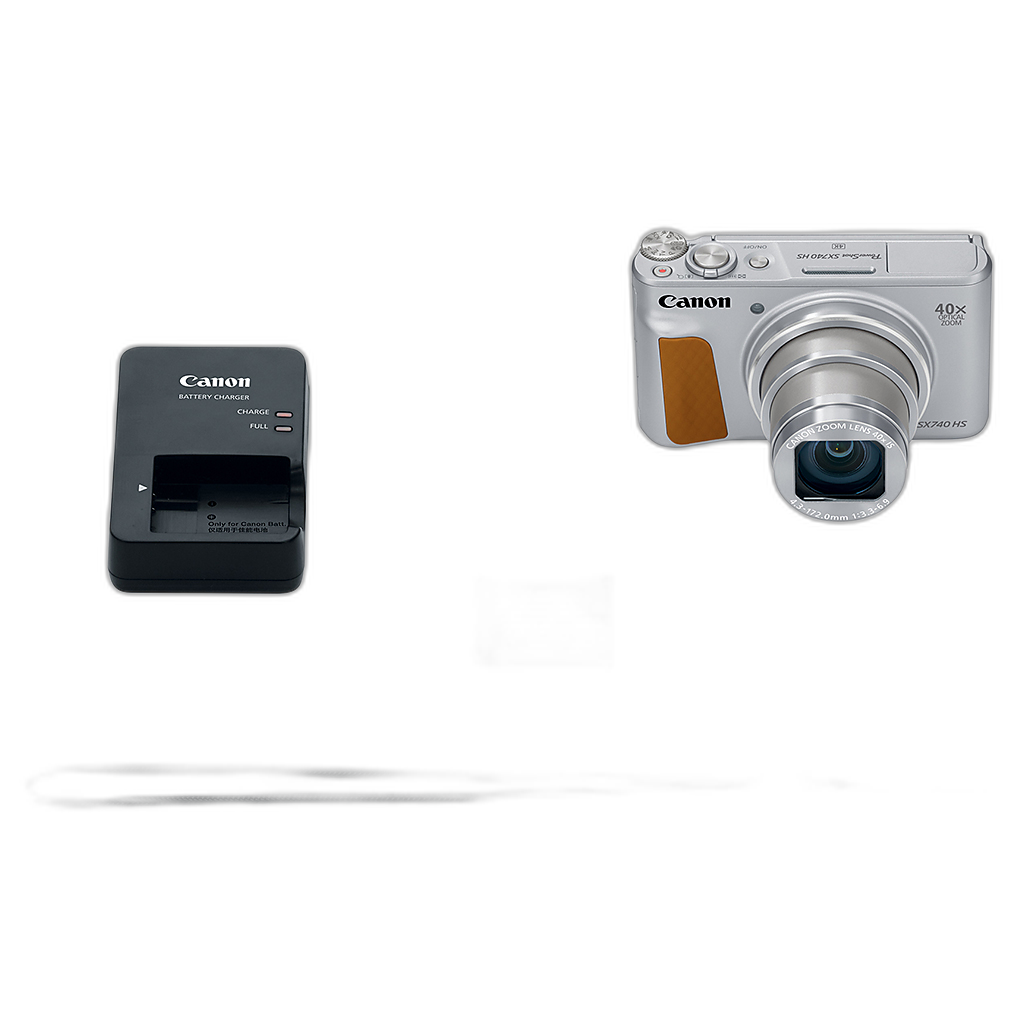 Canon PowerShot SX740 HS Digital Camera - Silver