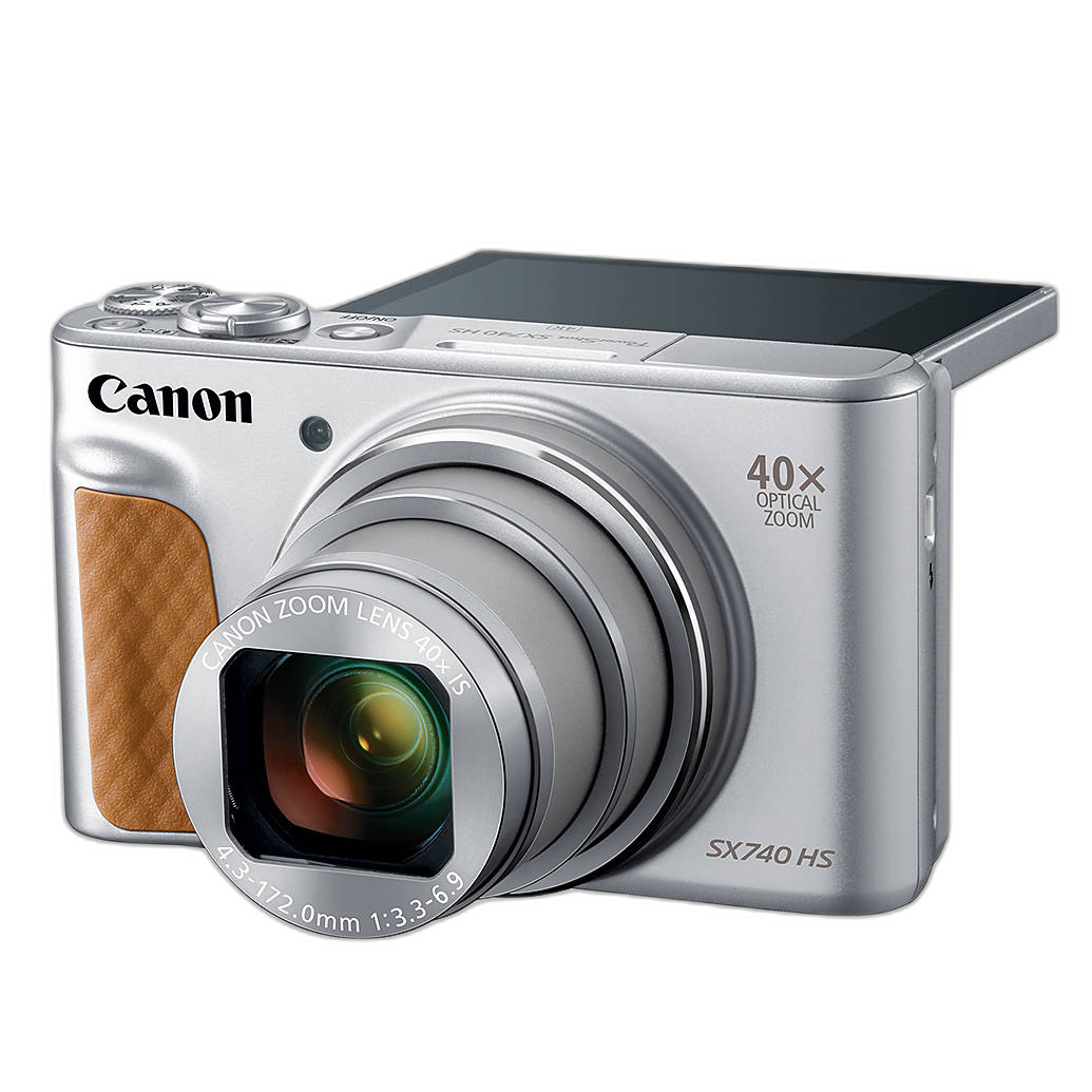 Canon PowerShot SX740 HS Digital Camera - Silver