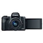 Canon EOS M50 Mirrorless Camera Zoom Kit with 15-45mm  and  55-200mm Lens 5