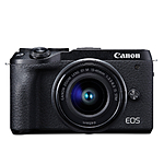 Canon EOS M6 Mark II Mirrorless Camera with 15-45mm Lens  and  Viewfinder Kit (B 2